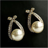 Simulated Pearl Earrings