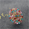 Trend Dual Purpose Crystal Luxury Hollow Brooch