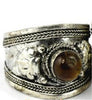 Various Stone Glass Bead Dorje Amulet Ring