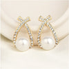 Simulated Pearl Earrings