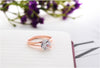 Fashion Charm Wedding Crystal Zircon Ring Jewelry